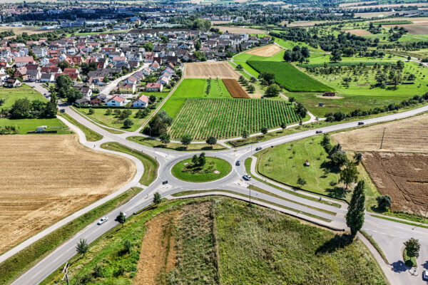 Der Kreisverkehr zwischen Kuppingen und Affstätt steht kurz vor einer Sanierung